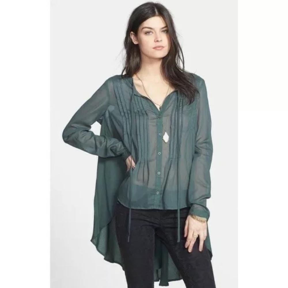 Free people High low top Green
